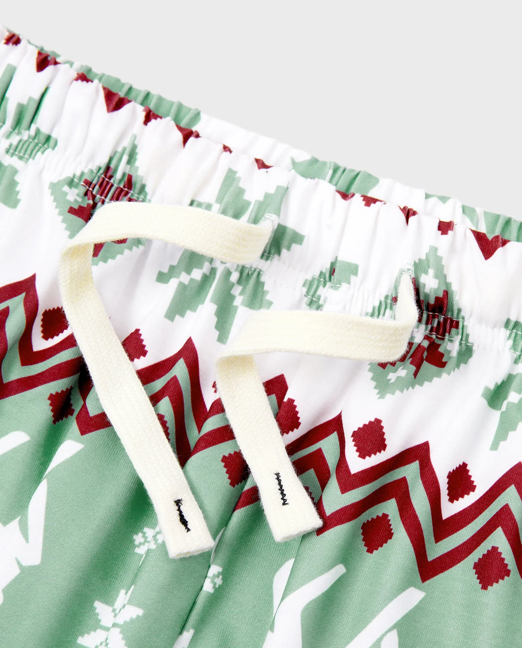 PatPat Family Matching Christmas Pajamas Reindeer Print Light Green
