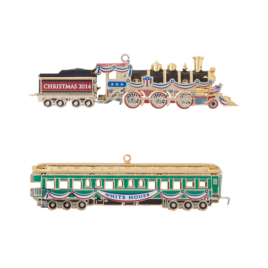 White House Christmas Ornament Set: 2012-2016