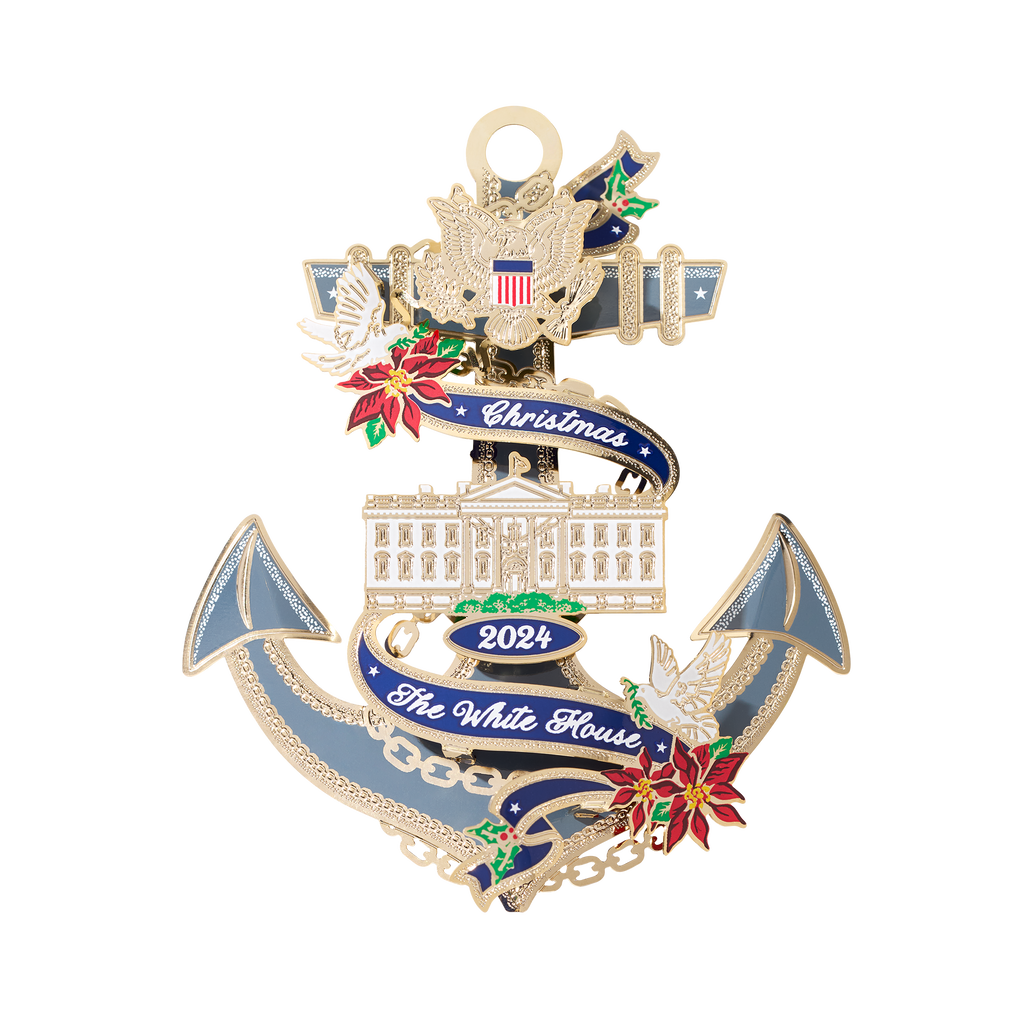 Official 2024 White House Christmas Ornament