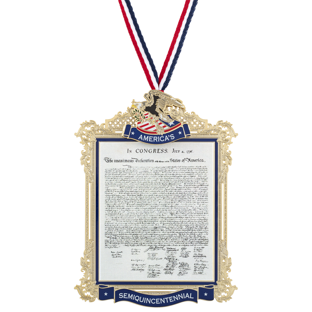 Collector's Bundle Featuring 2026 Official Commemorative Ornament of America's 250th Anniversary Celebration and the 2025 Official White House Christmas Ornament