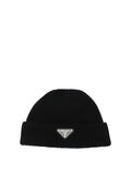 Prada Cashmere Beanie Black Men